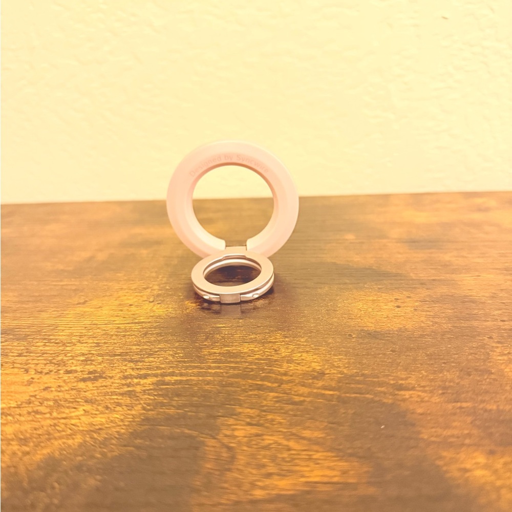 Pink and Gold Phone Ring Holder - Picture 4 of 7